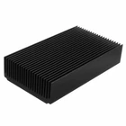 22 Tooth Black Oxide Aluminum Heat Sink Module Heat Radiation 120 x 69 x 27mm