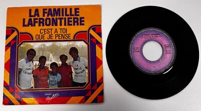 LA FAMILIA LAFRONTIERE C'est A You Que Je Pense Schallplatte 45T 7'' Vinyl / V01D
