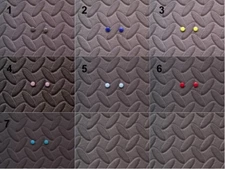 Nintendo Game Boy Advance GBA SP -Pair of Hinge Caps - PICK A COLOR! - Genuine
