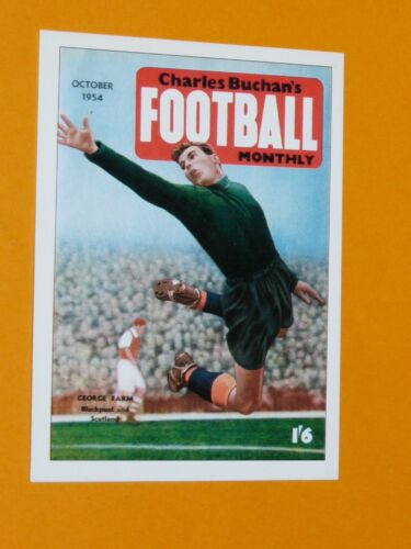 SPORTING PROFILE CARD FOOTBALL 2004 BUCHAN'S COVERS 1954 FARM BLACKPOOL ECOSSE - Photo 1/2