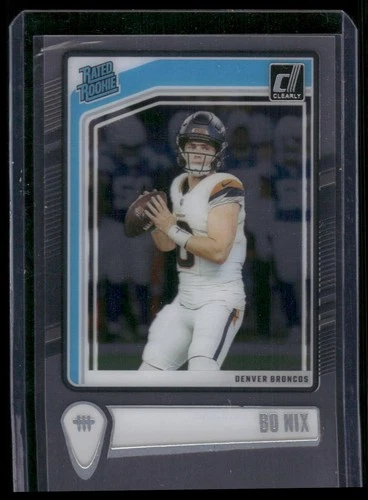 2024 Clearly Donruss #56 Bo Nix FOOTBALL Denver Broncos