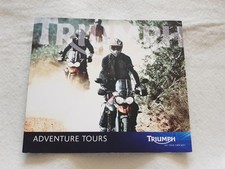 TRIUMPH ADVENTURE TOUR Motorcycle Sales Brochure 2011 #T3864883