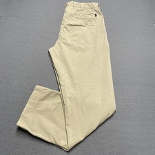 Polo Ralph Lauren Pants Mens 36x32 Beige Preston Chino 100 Cotton Classic Fit