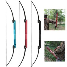 55" Metal Collapsible Bow Set with Dual Arrow Rests for Archery Hunting Training