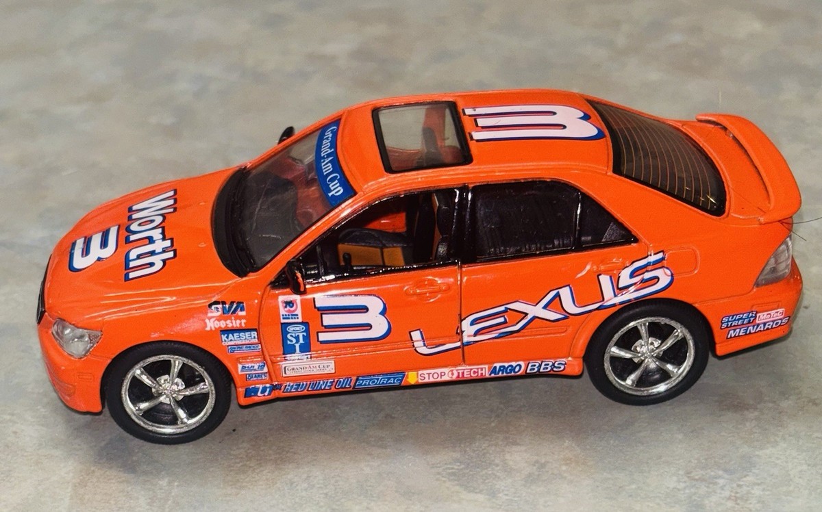5372) Kinsmart Diecast Lexus IS300 Sedan 1:36 scale Orange