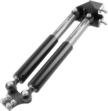 maXpeedingrods Dual Steering Stabilizer for Jeep Wrangler YJ 1987-1995, for 4-6.