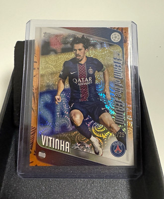 Topps Stadium Club Chrome UEFA Champions League Vitinha PSG #46   /25