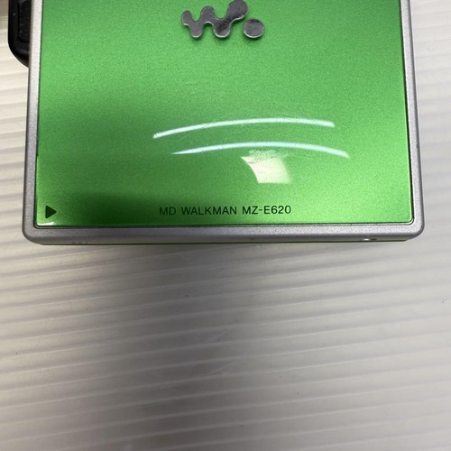 Sony Md Walkman Mz-E620 Verde Lettore Minidisco Portatile Vintage Audio Discman - Foto 3 di 7