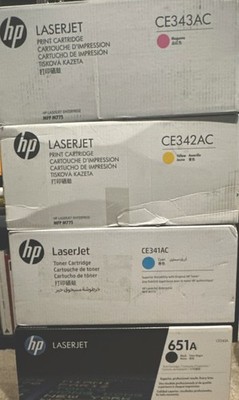 Full set of Genuine HP toner for the HP LaserJet Enterprise 700 Color MFP M775 