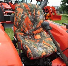 Seat Cover Kubota for Tractors L3301 L3901 L4701 L3302 L3902 Orange Endura
