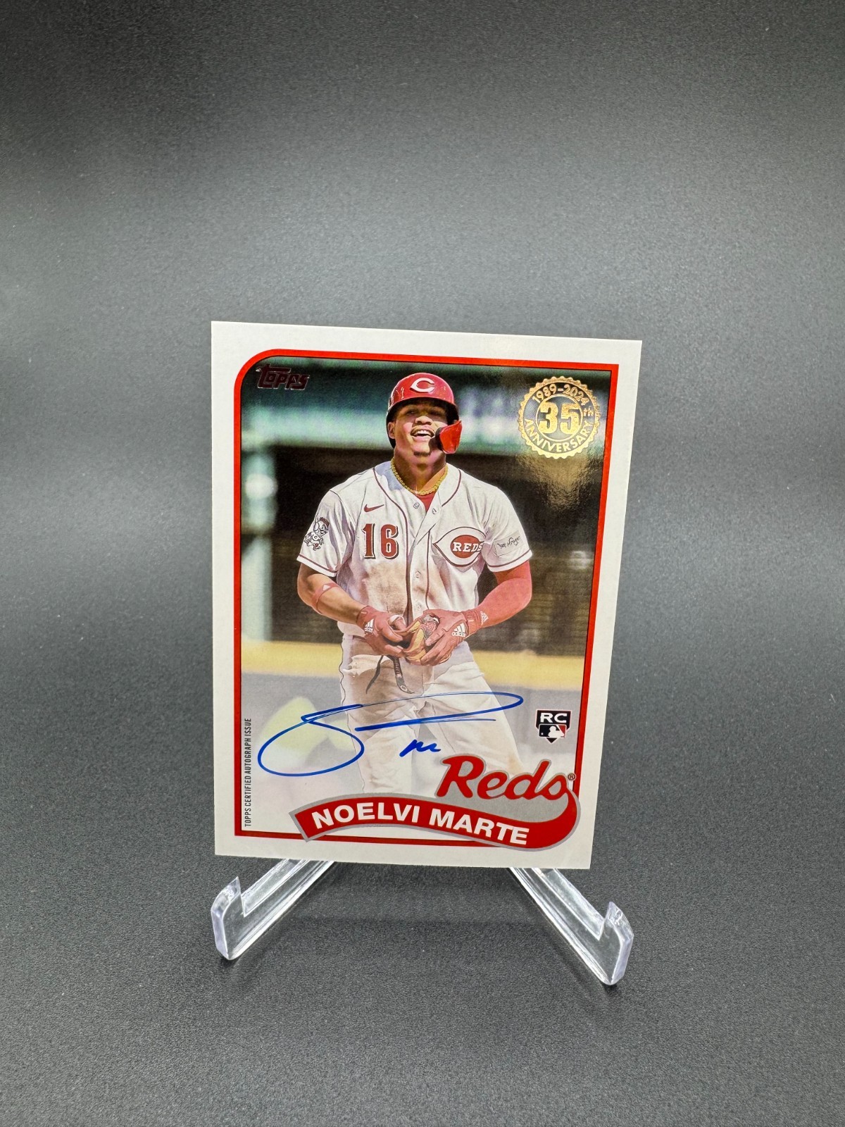2024 Topps Update Series 1989 Topps Baseball Auto Noelvi Marte#89BA-NMA (AU, RC)