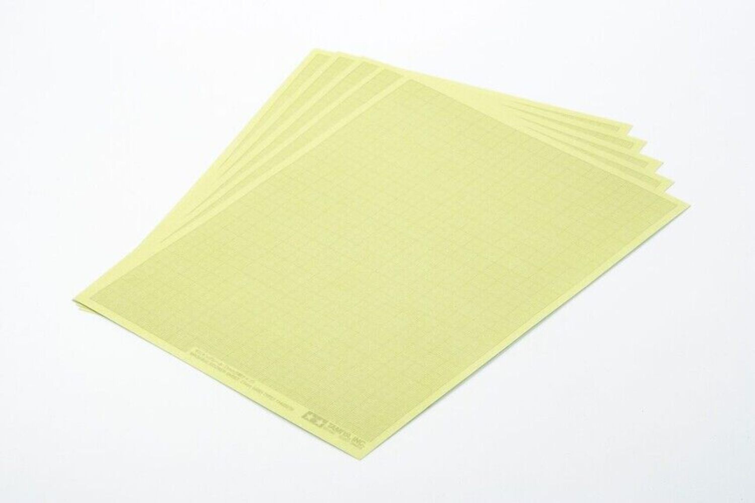Tamiya 87129 Masking Sticker Sheet (1mm Grid Type, 5 Pcs.), for RC Body Shells