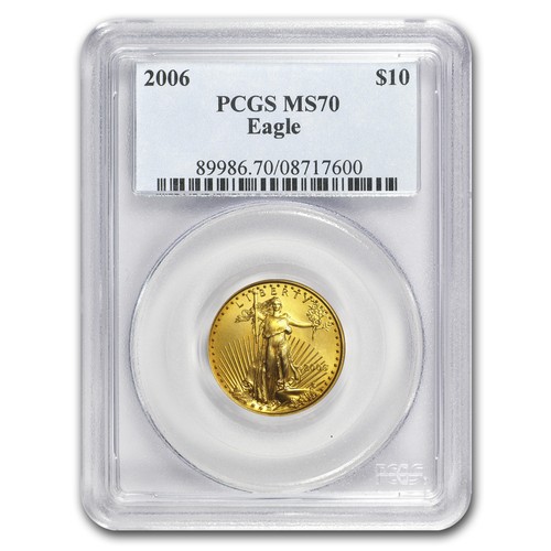 2006 1/4 oz American Gold Eagle MS-70 PCGS