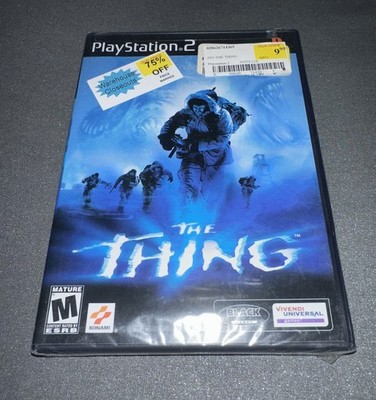 The Thing Sony PlayStation 2 PS2 Factory Sealed #S28