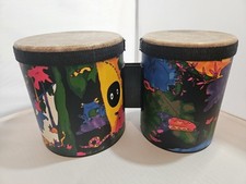 Remo Bongo Drum Set Kids African Percussion Jungle Rain Forest Instrument