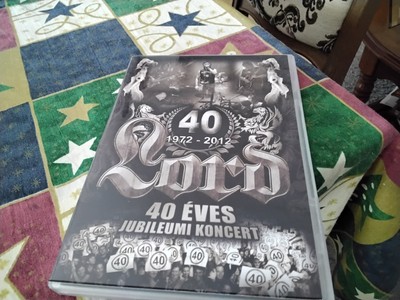 DVD Lord 40 Eves Jubileumi Koncert Hungarian Band Good Condition