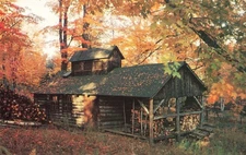 North Hampton NH New Hampshire, Old Maple Sugar & Syrup House, Vintage Postcard