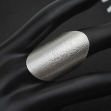 silber Ring 925 Sterling Silber beschichtet Antik Silber Look Made in Europa R97