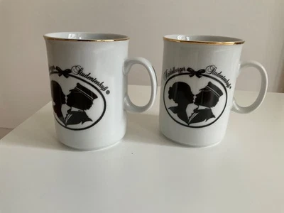 2 Kaffetassen Kaffeebecher Heidelberger Studentenkuss NEU je 250 ml - Bild 1 von 3