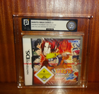 NARUTO Ninja Council 2 *DS* 2008 PIXEL GRADING 80+ *sealed* NEU & OVP