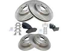 Front and Rear Brake Pad and Rotor Kit 96HQBS82 for CRV 2007 2011 2010 2008 2009