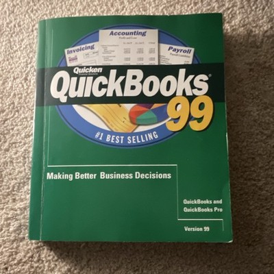 Quicken QuickBooks 99 Accounting Guide for Better Business Decisions