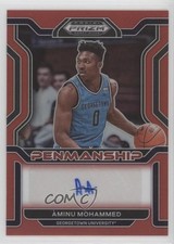 2022 Prizm Draft Picks College Penmanship Red 106/199 Aminu Mohammed Auto 1pe9