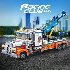 Heavy Duty Tow Truck Building Blocks Wrecker Recovery Truck Assembly Toy 781pcs