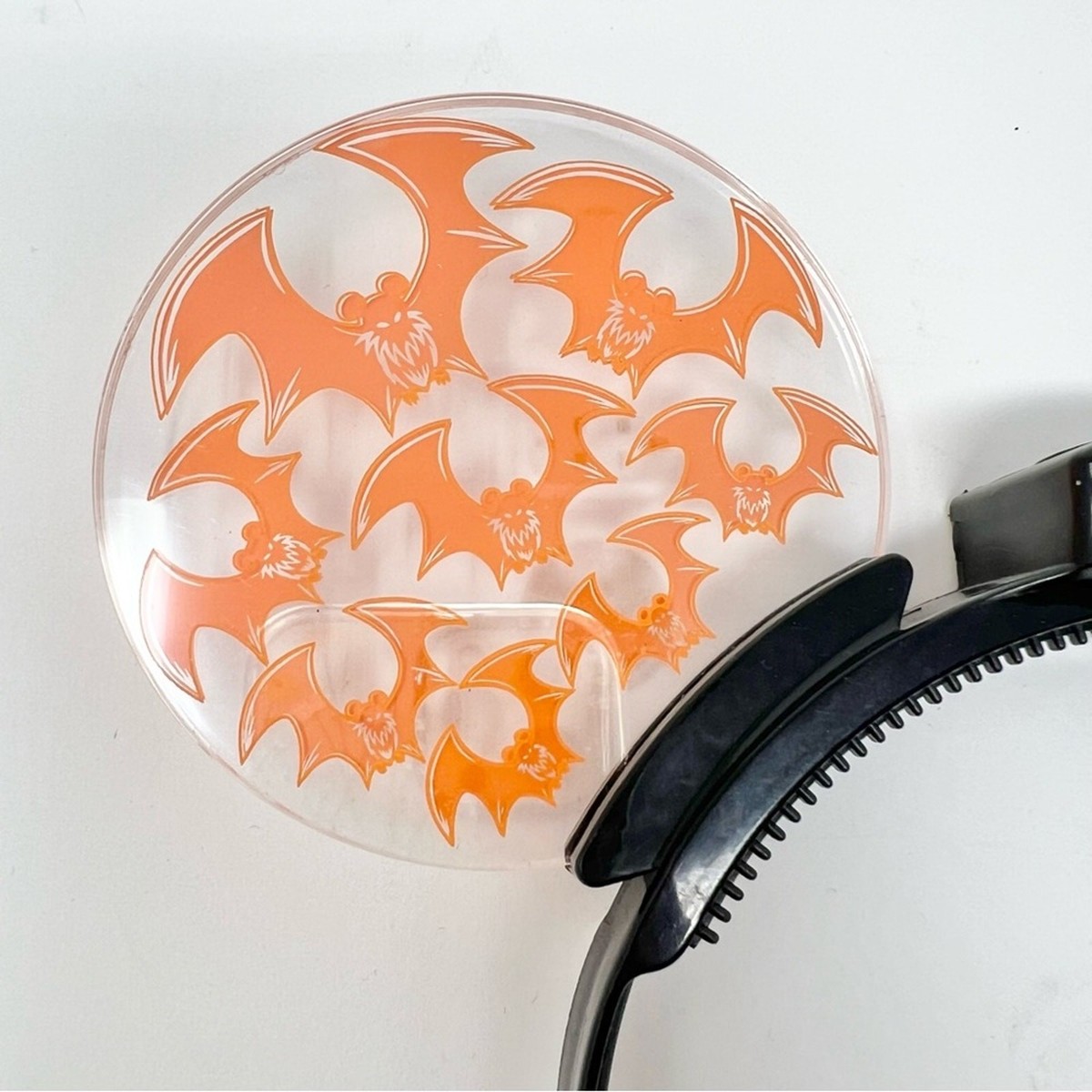 Disney World Parks Halloween Mickey Mouse Ears Orange Bats Light Up at Night Disney Vacation Club Halloween Merchandise - WDW News Today main image 4