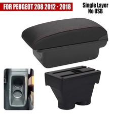 Armlehne Mittelkonsole Mittelarmlehne Für 2012 2013 2015-2018 Peugeot 206 208