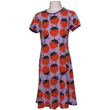 Duns, Kleid, Größe: 146, Lila/Schwarz/Orange, Bio-Baumwolle, Sonstiges #GhM