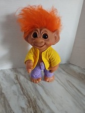 Troll 604 Thomas DAM Norfin 9 inch Boy Original Orange Hair Vintage