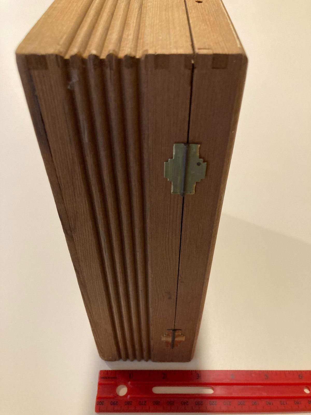 Vintage 1950s 1960s House of Windsor Palmas Cedar Lined Wood Cigar Box 15 Cents