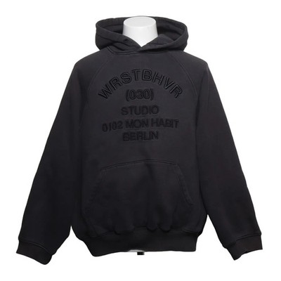 WRSTBHVR Studio, Kapuzenpullover, Größe: XL, Grau, Baumwolle/Polyester #WcC