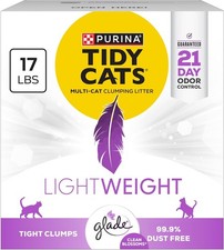Purina LightWeight W/ Glade Clean Blossoms Multi-Cat Clumping Low Dust Scented