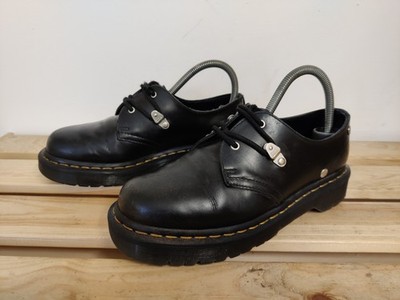 Dr. Martens 1461 BEX Stud Damenschuhe UK 5 schwarz Leder klobig Freizeit AirWair