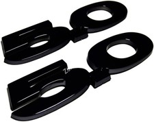 2015-2023 Gloss Full Black Door Fender Side 5.0 Emblem for Mustang GT F150