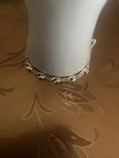 10 Inch Sterling Silver Dolphins Ankle Chain