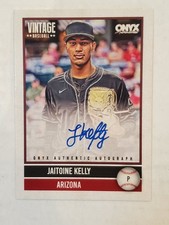 JAITOINE KELLY 2026 Onyx Vintage ON-CARD AUTO #'d 322/880 Diamondbacks