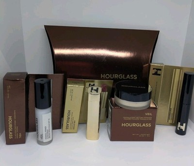Hourglass Travel~Unlocked Mascara~Vanish Airbrush Primer~Veil Setting Powder~NEW