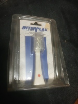 New Interplak Electric Toothbrush Plaque Removal Replacement Brush Heads RB-1
