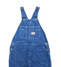 Vintage 1970s Round House Denim Overalls - 38x30