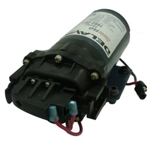Delavan PowerFLO 7802-201-SB Diaphragm Pump 12V 60 PSI 2.0 GPM Demand QA Ports