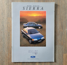 Ford Sierra Limo/Fließheck/Turnier Prospekt/brochure/folleto/opuscolo/broszura