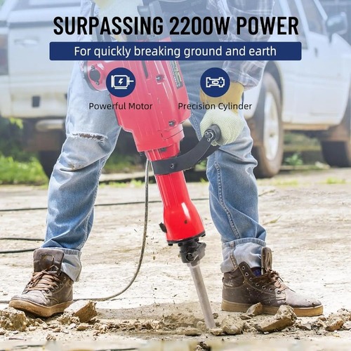 High-power Professional Impact Electric Pick Trenching and Wall Demolition - 第 2/15 張圖片