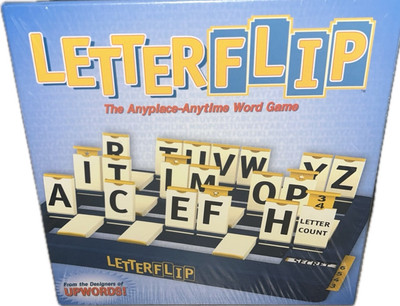 Letter Flip - The Anyplace-Anytime Word Game (Sealed, 2004)
