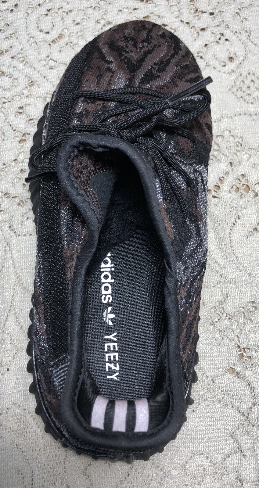 Adidas Yeezy Boost 350 V2 MX Rock Black Brown Knit Men’s Size 8 Sneakers NWOT•A1 thumbnail 16
