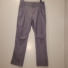 Columbia Straight Leg Pants Casual Active Hiking, Men's Size 36x32, Dark Gray