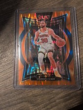 2024-25 Panini Select - Concourse Stephen Curry #7 Orange Flash Prizm