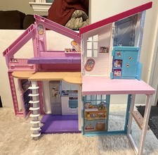 Mattel Barbie Pink Passport 3 pisos casa adosada casa de ensueño muñeca juego